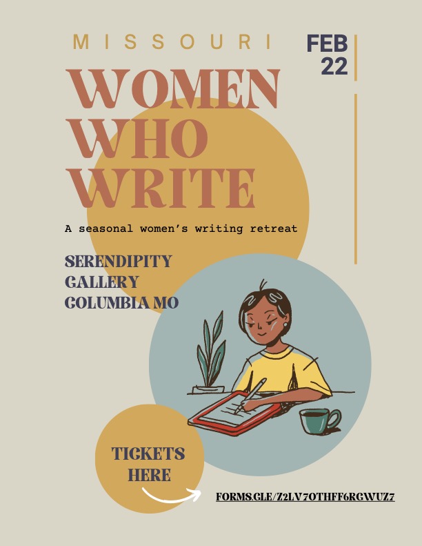 Poster for Missouri Women Who Write February 22