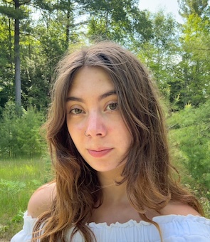 portrait of a woman outside