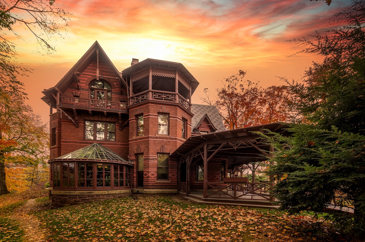 Mark Twain House in Hartford, Connecticut
